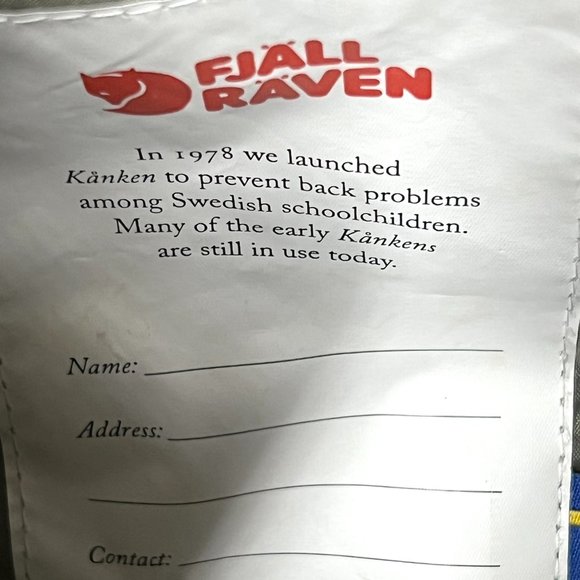 Fjallraven Mini Kanken Backpack Fog - Picture 8 of 11